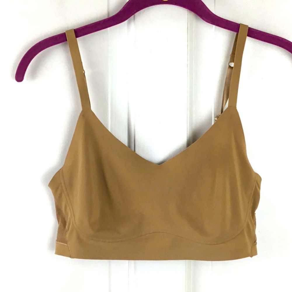 True & Co True Body Lift Triangle Bra Medium Nude Mesh 16865